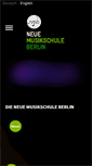 Mobile Screenshot of neue-musikschule-berlin.de